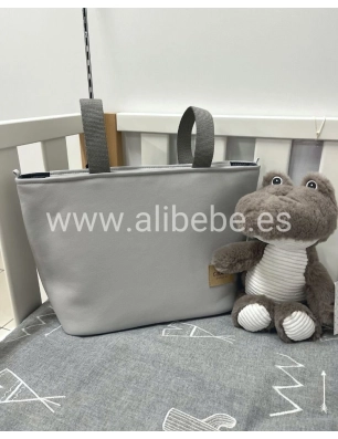 Bolsa Minibag Two Leo Giraffa Bianca e Blu Gris
