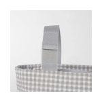 Bolso Organizador I Love Vichy de Walking Mum Gris