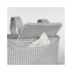 Bolso Organizador I Love Vichy de Walking Mum Gris