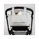 Bolso Organizador I Love Vichy de Walking Mum Gris