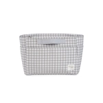 Neceser de Viaje I Love Vichy de Walking Mum Gris