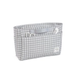 Neceser de Viaje I Love Vichy de Walking Mum Gris