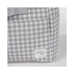 Neceser de Viaje I Love Vichy de Walking Mum Gris