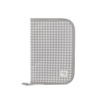 Libro de Nacimiento I Love Vichy de Walking Mum Gris