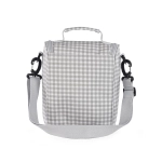 Bolsa Isotérmica Vichy de Walking Mum Gris