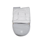 Saco Cuco 2 en 1 I Love Vichy de Walking Mum Gris