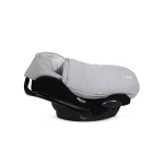 Saco Cuco 2 en 1 I Love Vichy de Walking Mum Gris