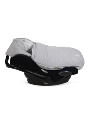 Saco Cuco 2 en 1 I Love Vichy de Walking Mum Gris