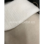 Saco Cuco Tulip Interior Plumeti de Giraffa Bianca e Blu