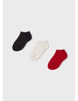 Set 3 Calcetines Cortos Lisos Mayoral