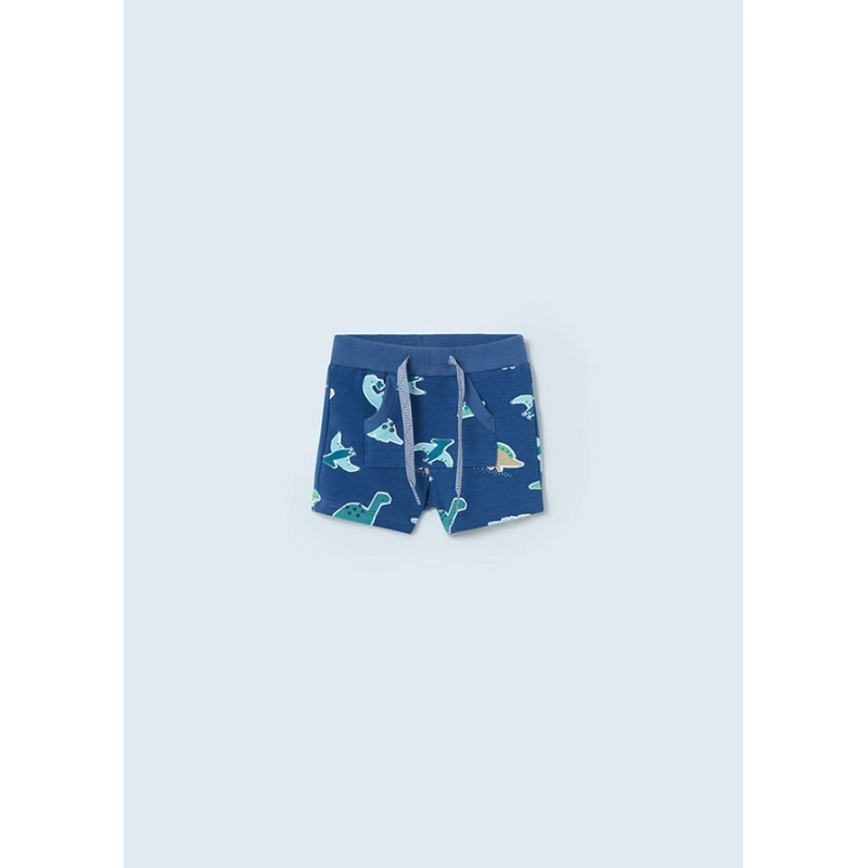 Pant. Corto Felpa Estampada Mayoral