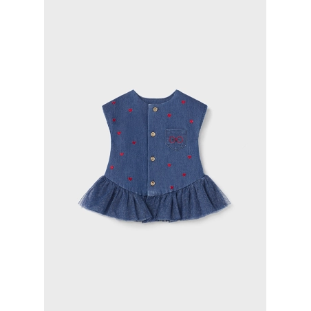 Vestido Tejano Bordado Mayoral