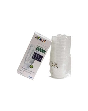 10 vasos vía 180ml de Avent