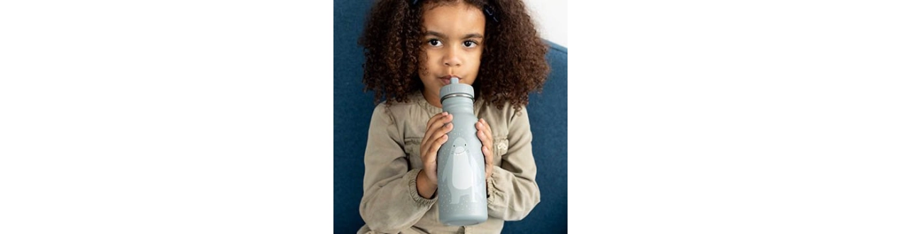 Botellas Trixie: acero y térmicas por colección animal