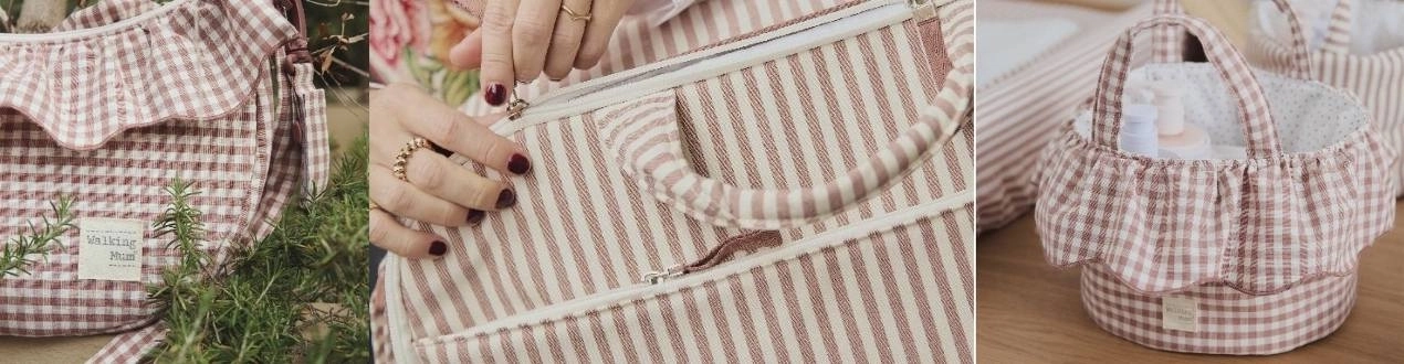 Colección Praliné Walking Mum: bolsos y accesorios bebé