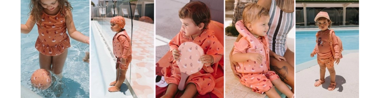 Colección Camping Monnëka | Ropa baño bebé verano