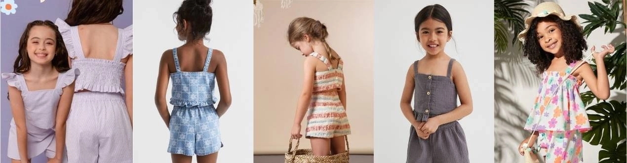 Conjuntos de verano para niña