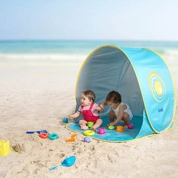 Tienda de playa para bebé