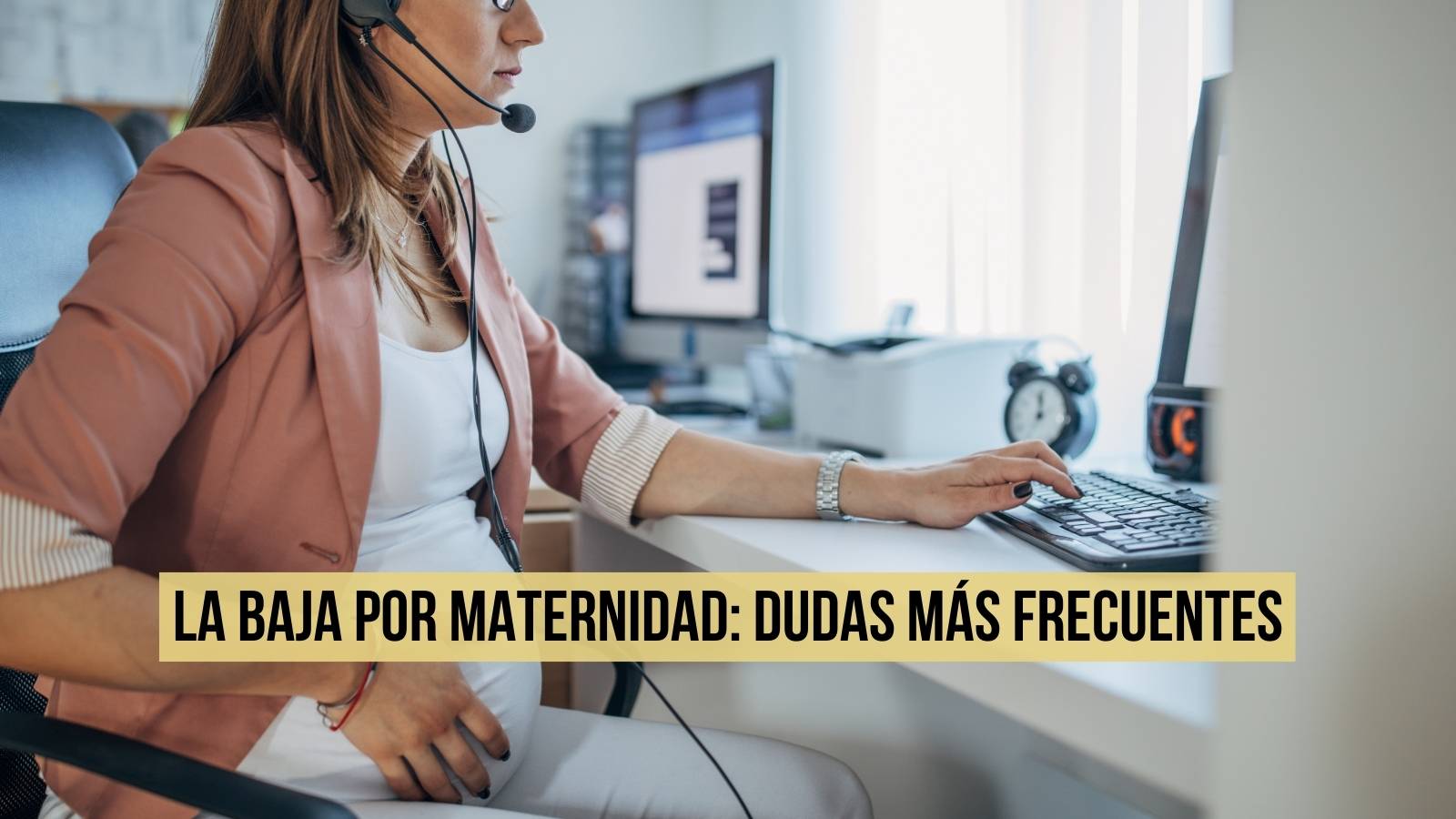 La baja por maternidad: dudas más frecuentes