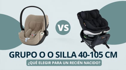 ¿Qué silla de coche necesita un bebé recién nacido?
