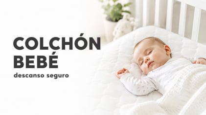 ¿Qué colchón necesita un bebé para dormir seguro?
