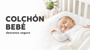 ¿Qué colchón necesita un bebé para dormir seguro?
