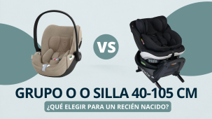 ¿Qué silla de coche necesita un bebé recién nacido?